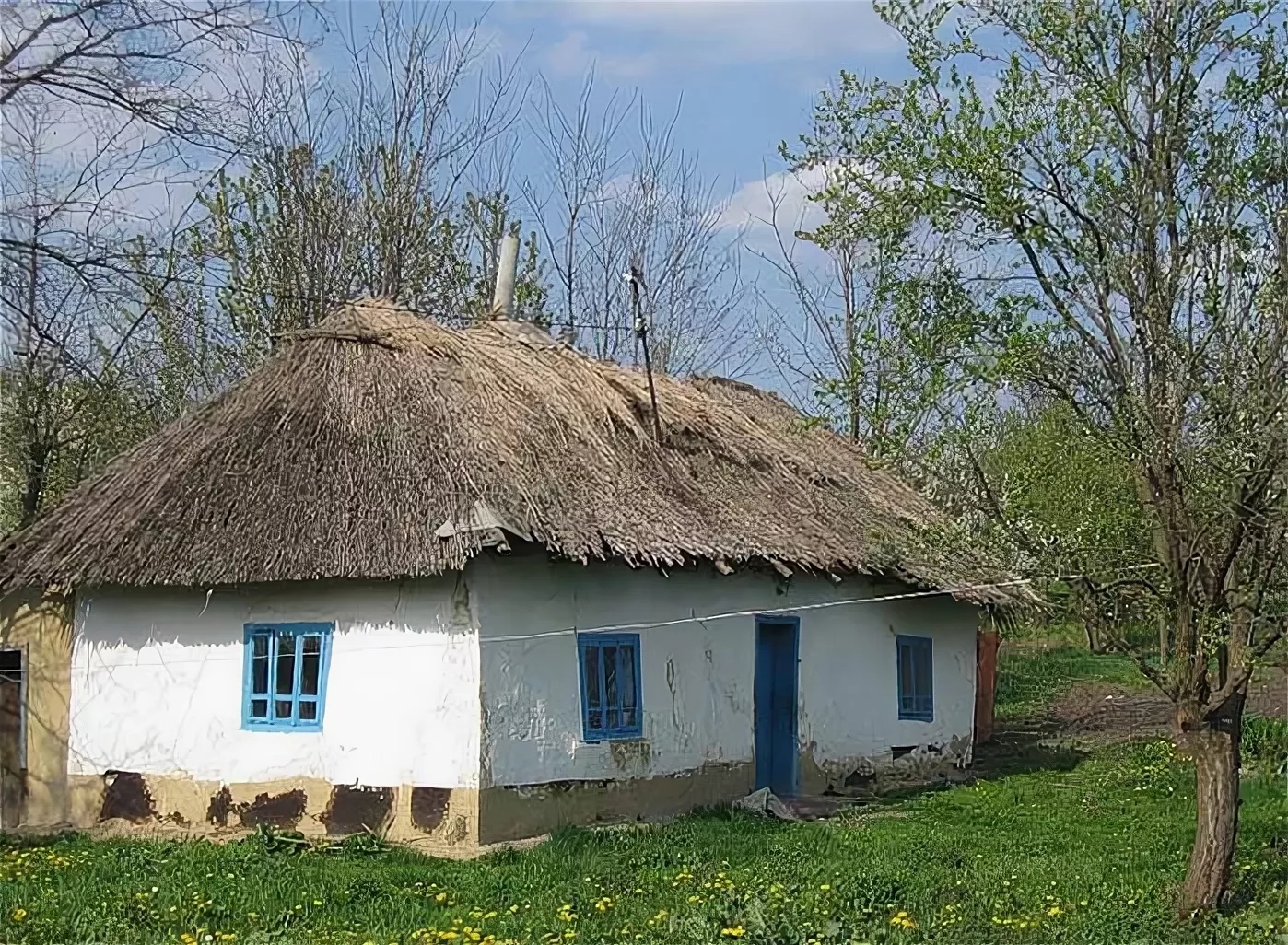 Воронежская Губерния хаты мазанки