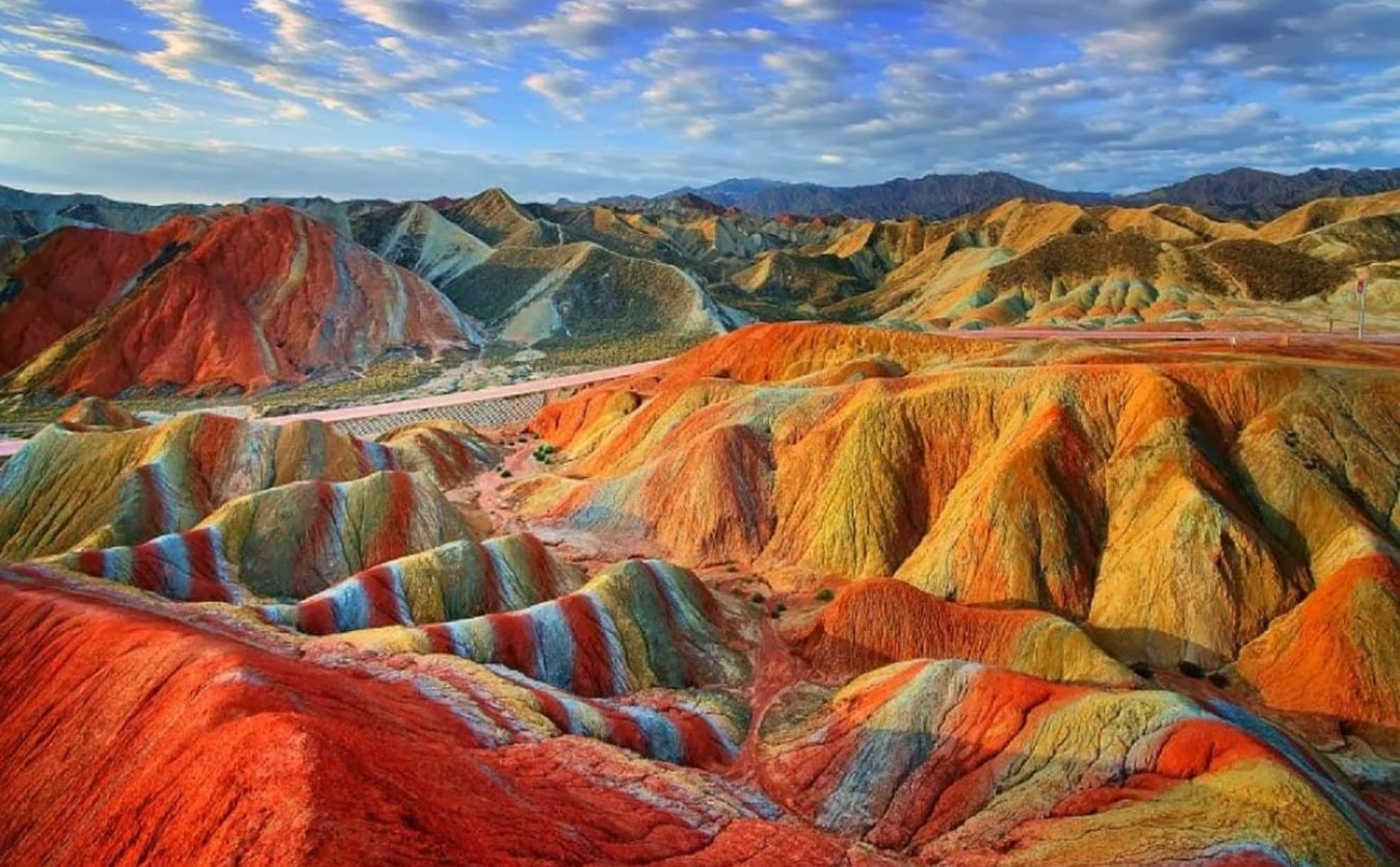 Ландшафт Дэнксия (Danxia landform), Китай