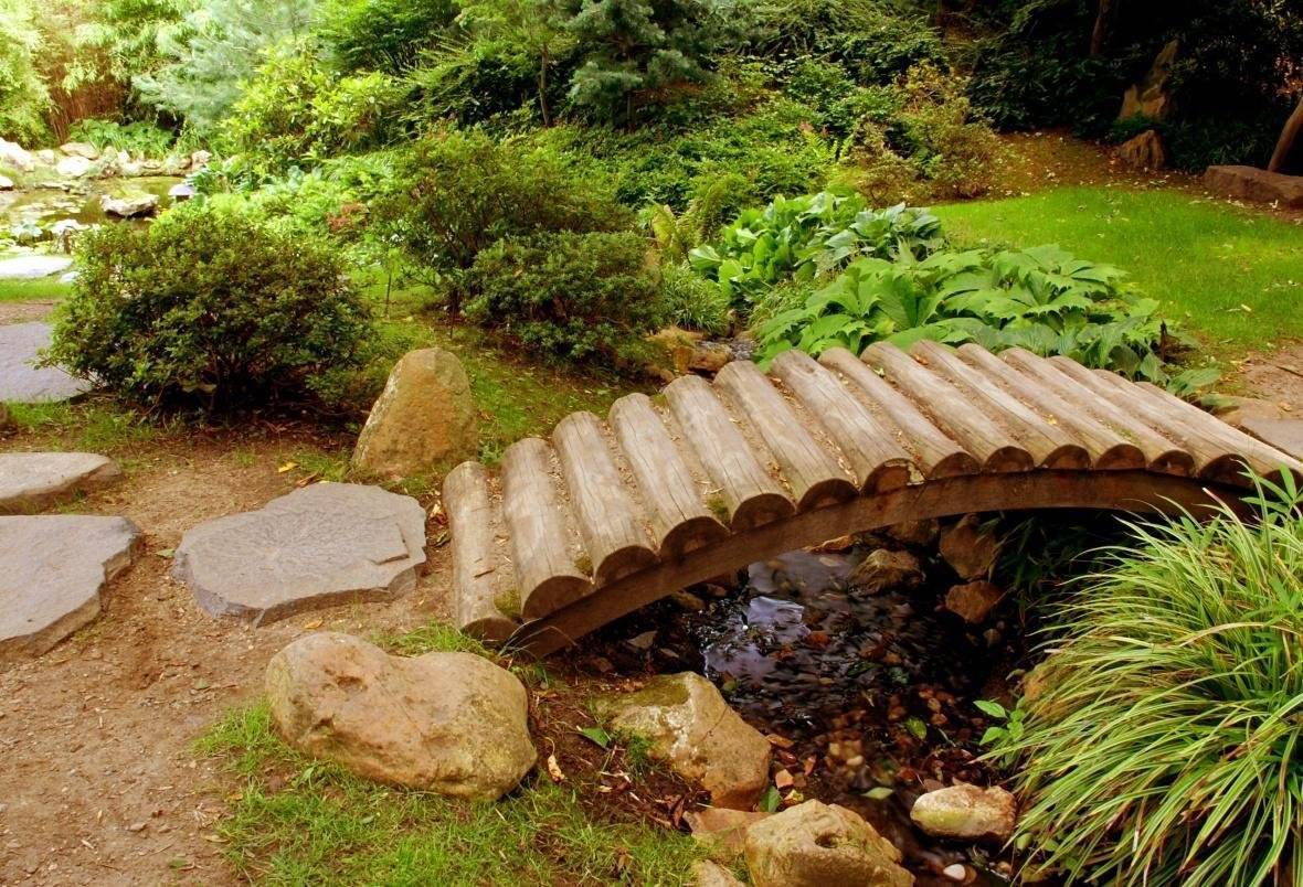 Декоративный мостик для сада своими руками: идеи, фото, пошаговая инструкция изготовления