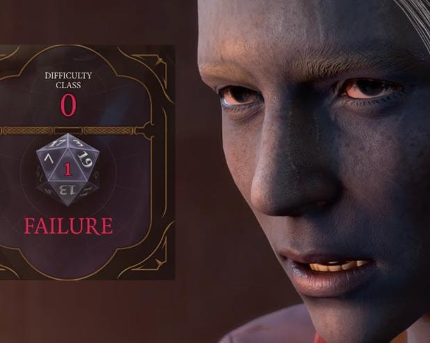 Блогер смог пройти Baldur’s Gate III с критическими провалами в каждом действии